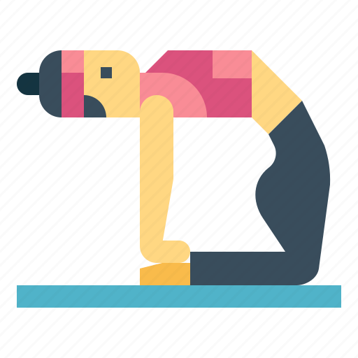 Yoga, woman, exercise, workout, pose icon - Download on Iconfinder