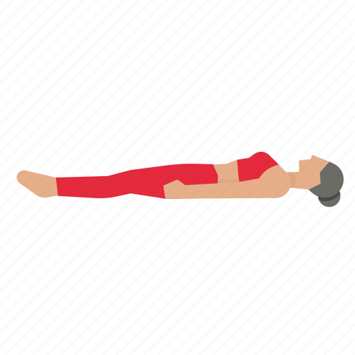 Yoga, corpse, excercise, fitness, woman icon - Download on Iconfinder