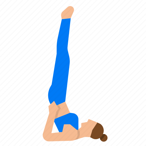 Yoga, shoulder, stand, fitness, woman icon - Download on Iconfinder