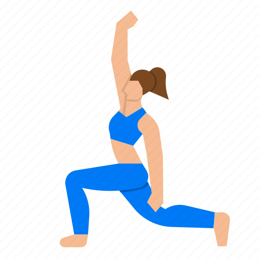 Yoga, side, bend, fitness, woman icon - Download on Iconfinder