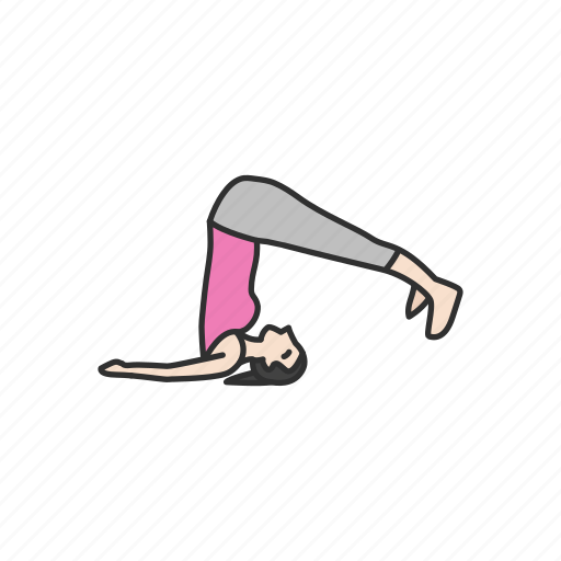 Bending, exercise, fitness, halasana, plow pose, yoga, yoga pose icon - Download on Iconfinder
