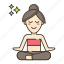 fitness, meditation, yoga 