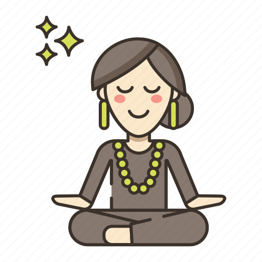 Guru, meditation, yoga icon - Download on Iconfinder