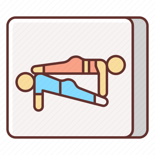 Acroyoga, exercise, fitness, yoga position icon - Download on Iconfinder