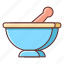 bowl, cooking, food, mortar 