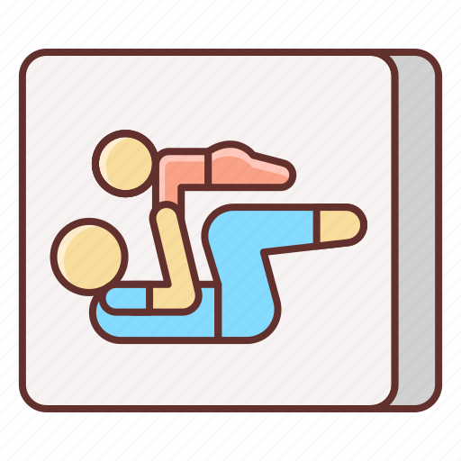 Exercise, pose, postnatal, yoga icon - Download on Iconfinder