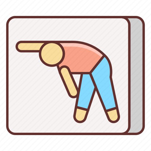 Exercise, pose, triangle, yoga icon - Download on Iconfinder