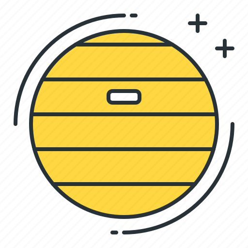 Ball, balance ball, exercise icon - Download on Iconfinder