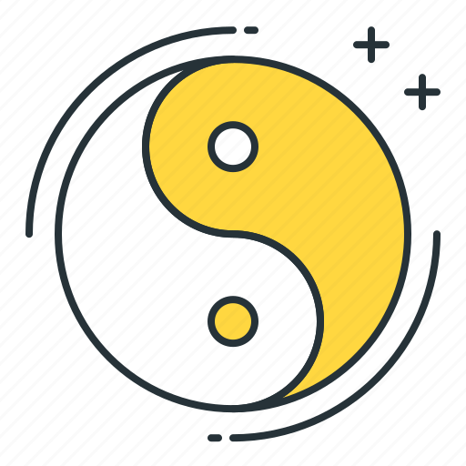 Yin yang, balance, china, sign icon - Download on Iconfinder