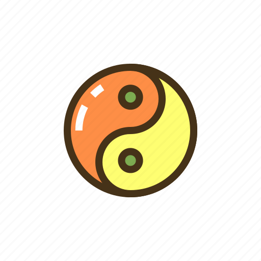 Yin, yang, philosophy icon - Download on Iconfinder