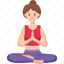 sukhasana, easy, sitting, yoga, pose