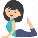 bhujangasana, cobra, leg, lifts, yoga, pose