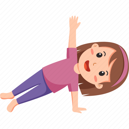 Vasisthasana, side, plank, yoga, pose icon - Download on Iconfinder