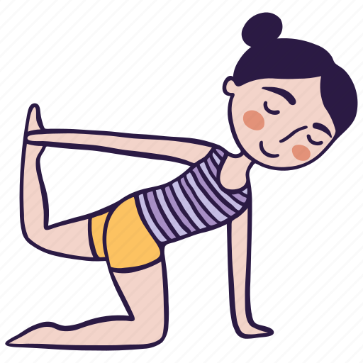 Asana, body, exercise, fitness, pose, twisting, yoga icon - Download on Iconfinder