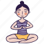 lotus, meditation, pose, yoga 