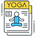 yoga, journal