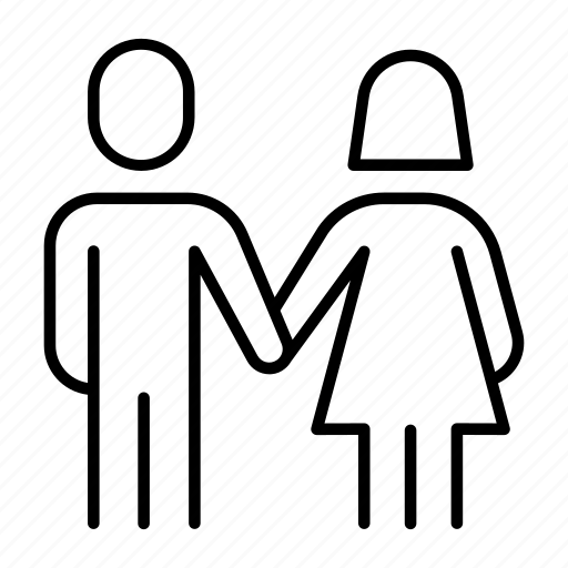 Couple, young, partner, youth, lover icon - Download on Iconfinder