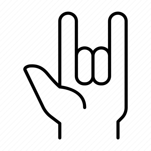Youth, young, sign language, hand, love icon - Download on Iconfinder