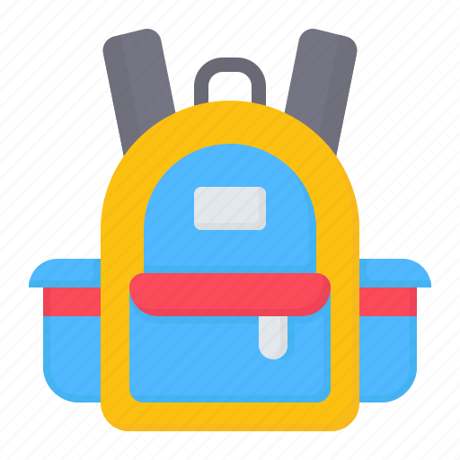 Backpack, school, bag, luggage, baggage, travel icon - Download on Iconfinder