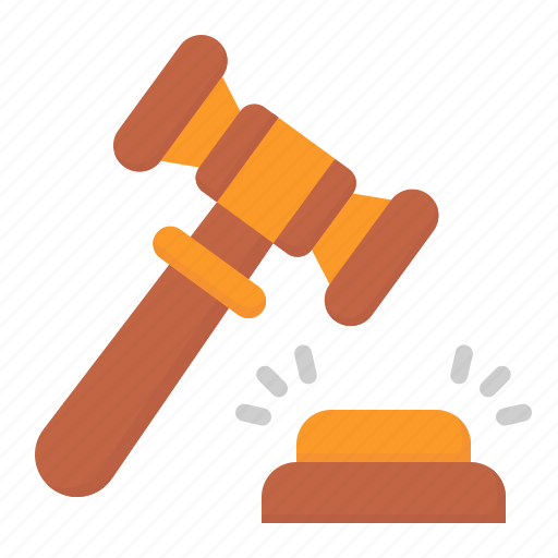 Law, hammer, legislation, miscellaneous, gavel, justice, judge icon - Download on Iconfinder