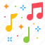 enable, sound, player, quaver, song, musical note, music and multimedia 
