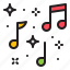 enable, sound, player, quaver, song, music and multimedia, musical note 