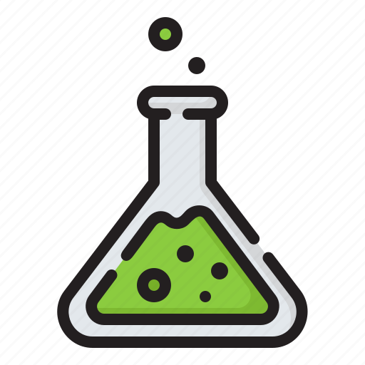 Science, chemistry, flask, chemical, education, erlenmeyer icon - Download on Iconfinder