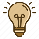 idea, electricity, illumination, invention, electronics, light, bulb, technology