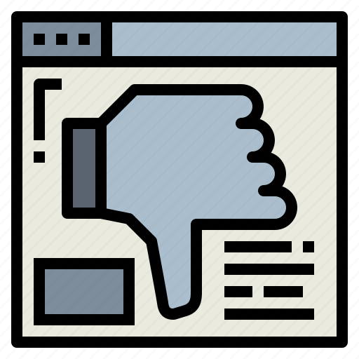 Dislike, finger, gestures, hands icon - Download on Iconfinder