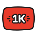 1k, checkpoint, followers, thousand, views, youtube 