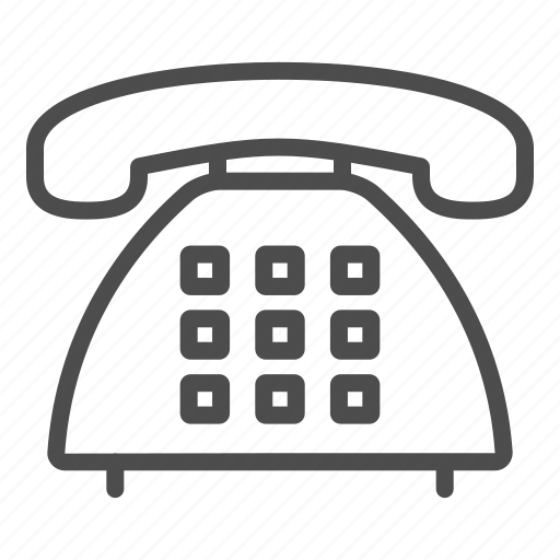 Phone, telephone, talk, connection, call, contact, button icon - Download on Iconfinder
