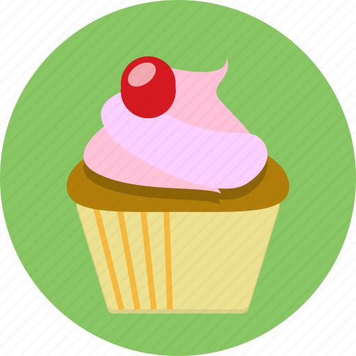 Cake, cup cake, cupcake, dessert, food, topping icon - Download on Iconfinder