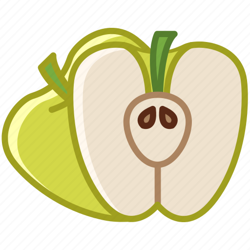 Apple, fit, food, fruit, garden, vitamins icon - Download on Iconfinder