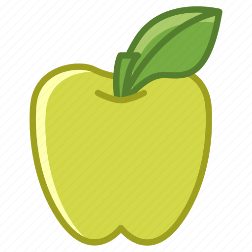 Apple, food, fruit, garden, leaf, vitamins icon - Download on Iconfinder