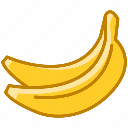 Bananas, fit, food, fruit, tropical, vitamins icon - Download on Iconfinder
