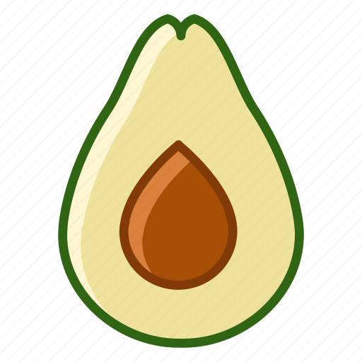 Avocado, fit, food, fruit, tropical, vitamins icon - Download on Iconfinder