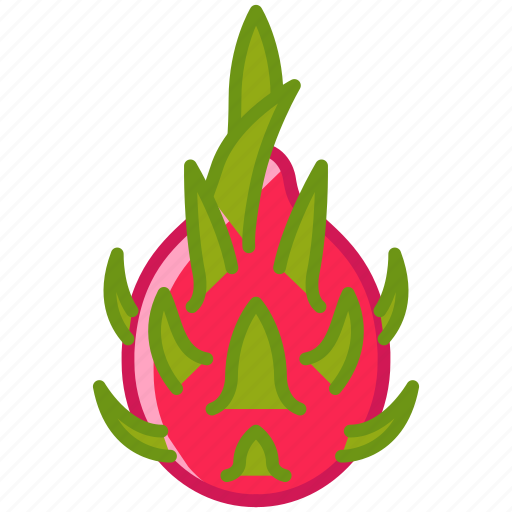 Dragonfruit, fit, fruit, pitahaya, tropical, vitamins icon - Download on Iconfinder