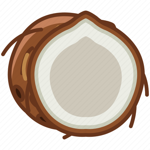 Coconut, fit, fruit, palm, paradise, tropical icon - Download on Iconfinder