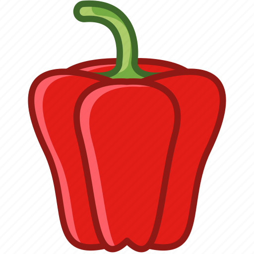 Garden, vegetable, vitamins, bio, paprika, pepper icon - Download on Iconfinder