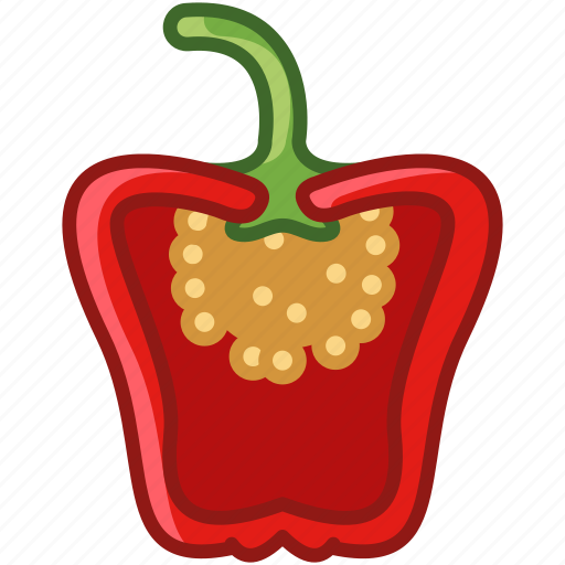 Garden, vegetable, vitamins, bio, paprika, pepper icon - Download on Iconfinder