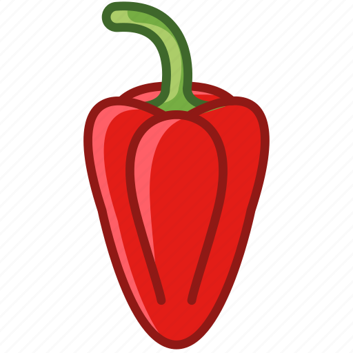 Food, garden, paprika, pepper, vegetable, vitamins icon - Download on Iconfinder