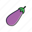 eggplant, food 