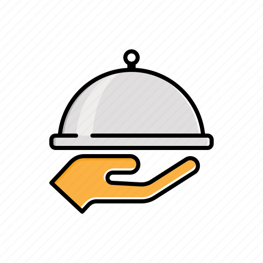 Food, hand, serving icon - Download on Iconfinder