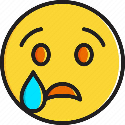 Crying, emoticon, face, smiley icon - Download on Iconfinder