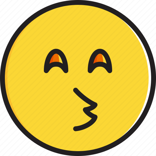 Emoticon, eyes, face, kissing, smiley, smiling icon - Download on Iconfinder