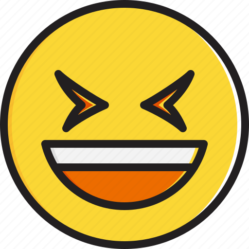 Emoticon, face, mouth, open, smiley, smiling, tightly icon - Download on Iconfinder
