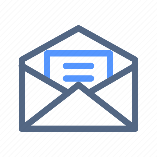 Email, message, newsletter, opened icon - Download on Iconfinder