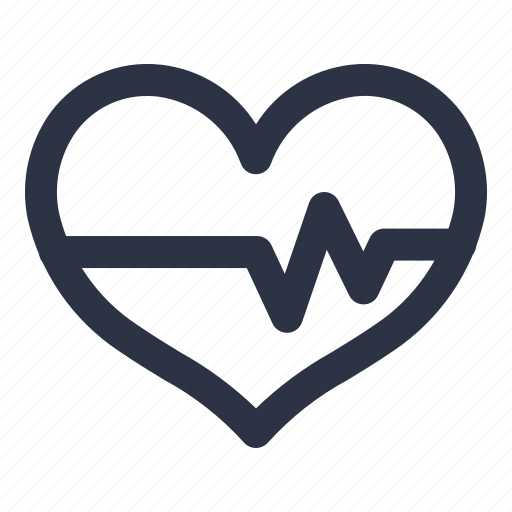 Cardiogram, heart, pulse, rate icon - Download on Iconfinder
