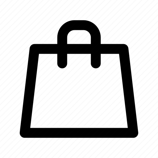 icon shopping bag transparent