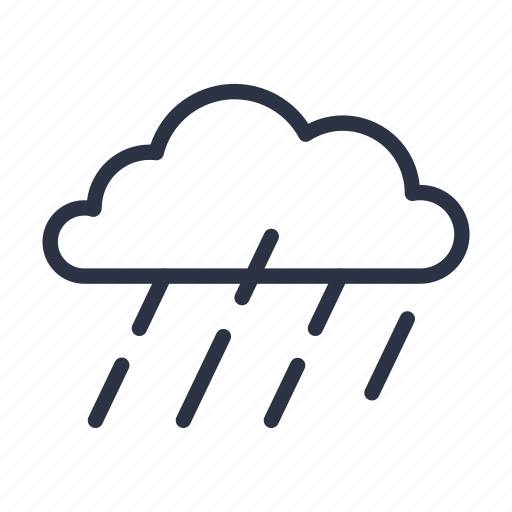 Rain, raining, rainy, season icon - Download on Iconfinder